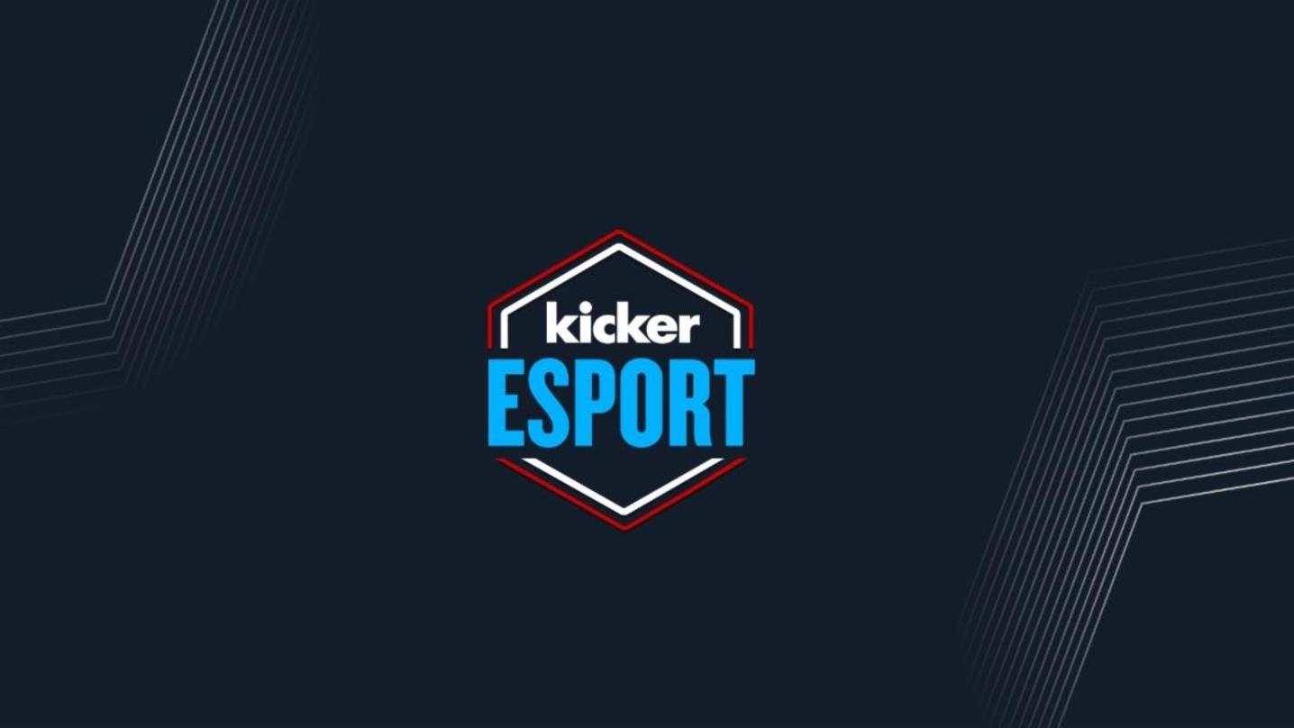Das neue Logo zum Jubiläum von kicker eSport.