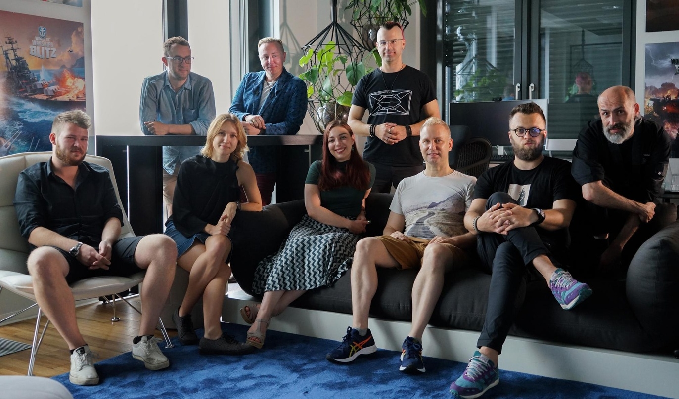 Chris Pfeiffer (3.v.r.) verstärkt Wargamig Mobile als Executive Producer und baut in Berlin sein eigenes Dev-Team auf