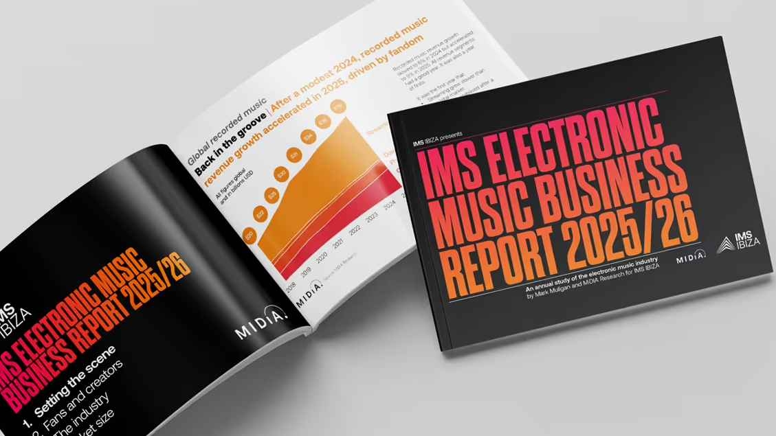 Midia taxiert Markt für elektronische Musik auf 15,1 Milliarden Dollar