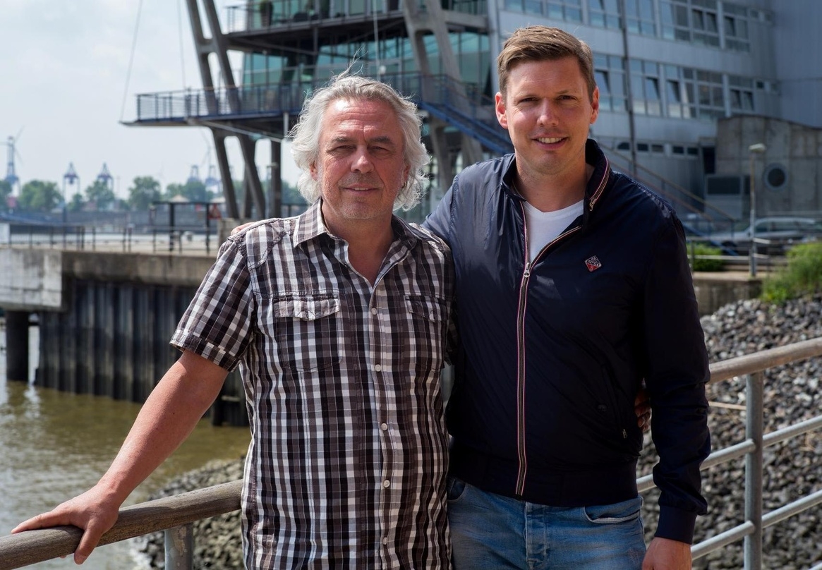 Trafen sich in Hamburg (von links): Torsten Hartmann und Thorsten Freese 
