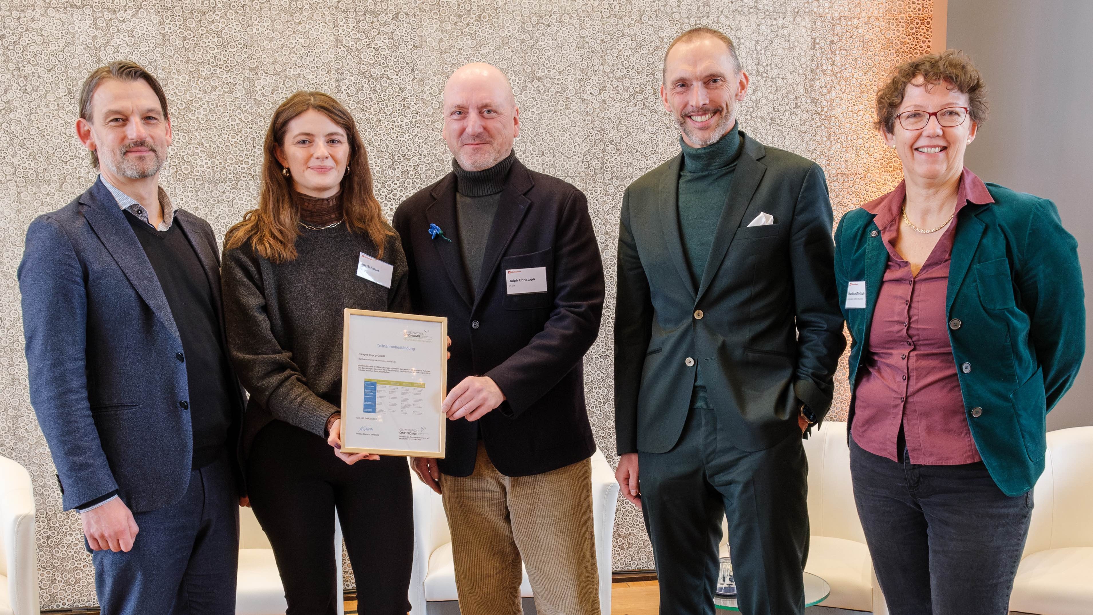 KölnBusiness Abschluss Gemeinwohlbilanzierung 06.02.2025 ©Simin Kianmehr/KölnBusiness