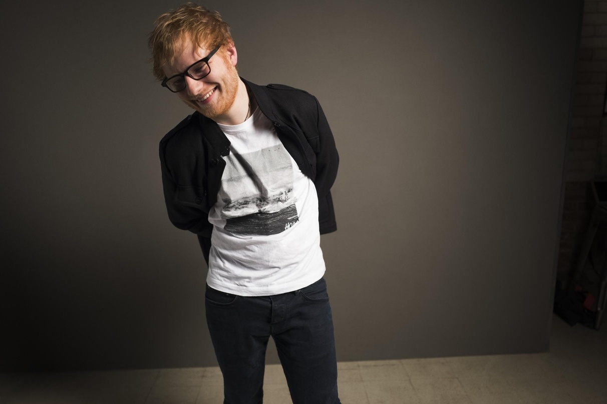 Beständig vorn mit seinem Erfolgsalbum: Ed Sheeran