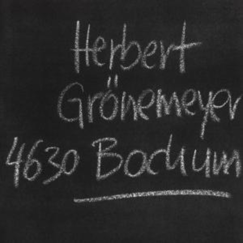 Qualifiziert sich nach den bis 1999 gültigen Edelmetallgrenzen für das elfte Gold: "Bochum" von Herbert Grönemeyer