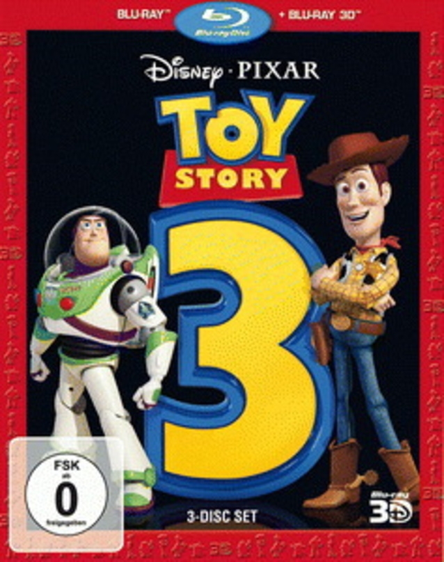 Nicht nur "Toy Story 3", auch die beiden Vorgänger, erobern das dreidimensionale Heimkino