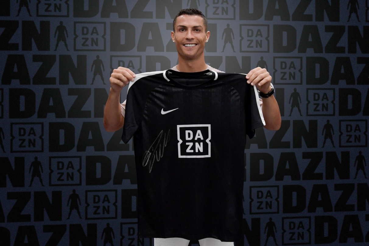 DAZN-Testimonial Cristiano Ronaldo