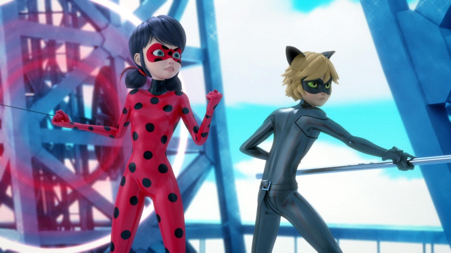 Die Protagonistinnen von "Miraculous": Ladybug und CatNoir