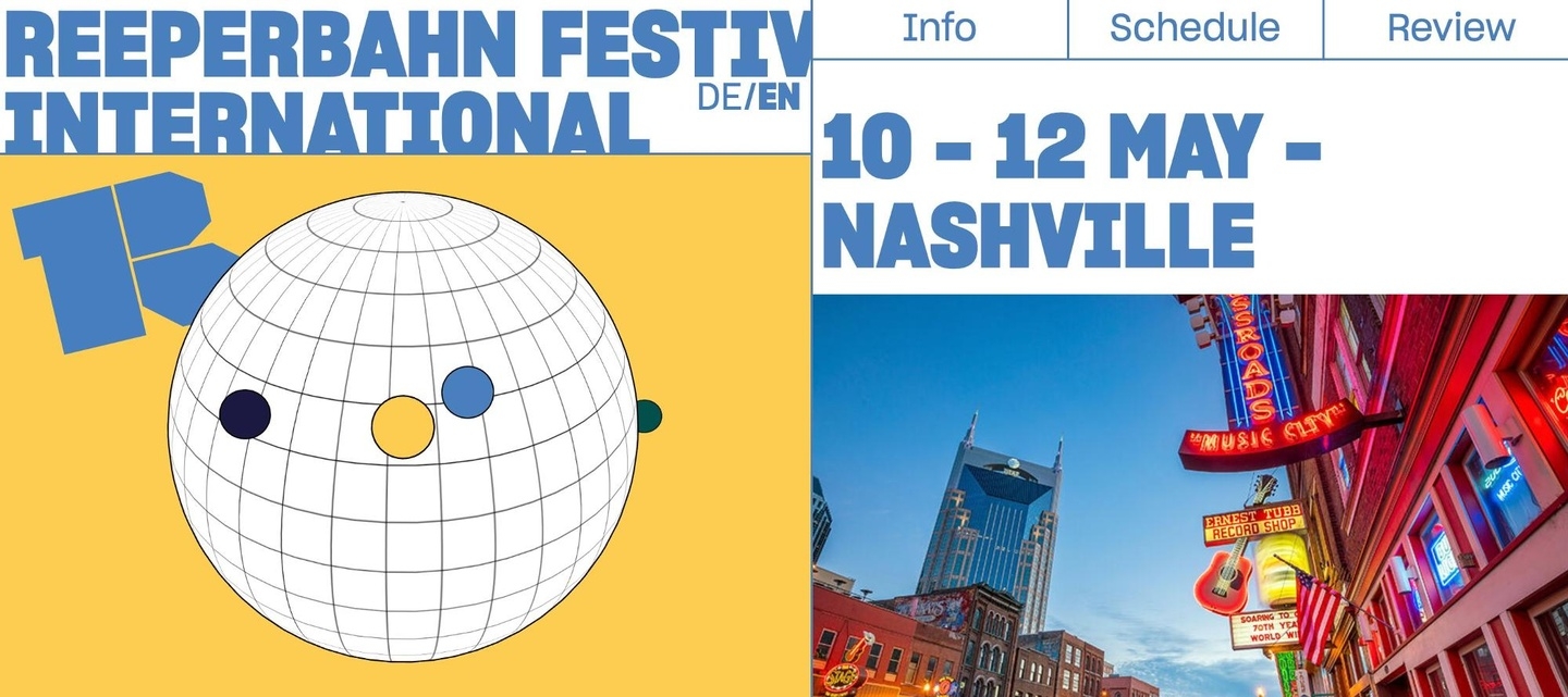 Findet im Mai digital beziehungsweise hybrid statt: die Nashville-Ausgabe des Reeperbahn Festivals