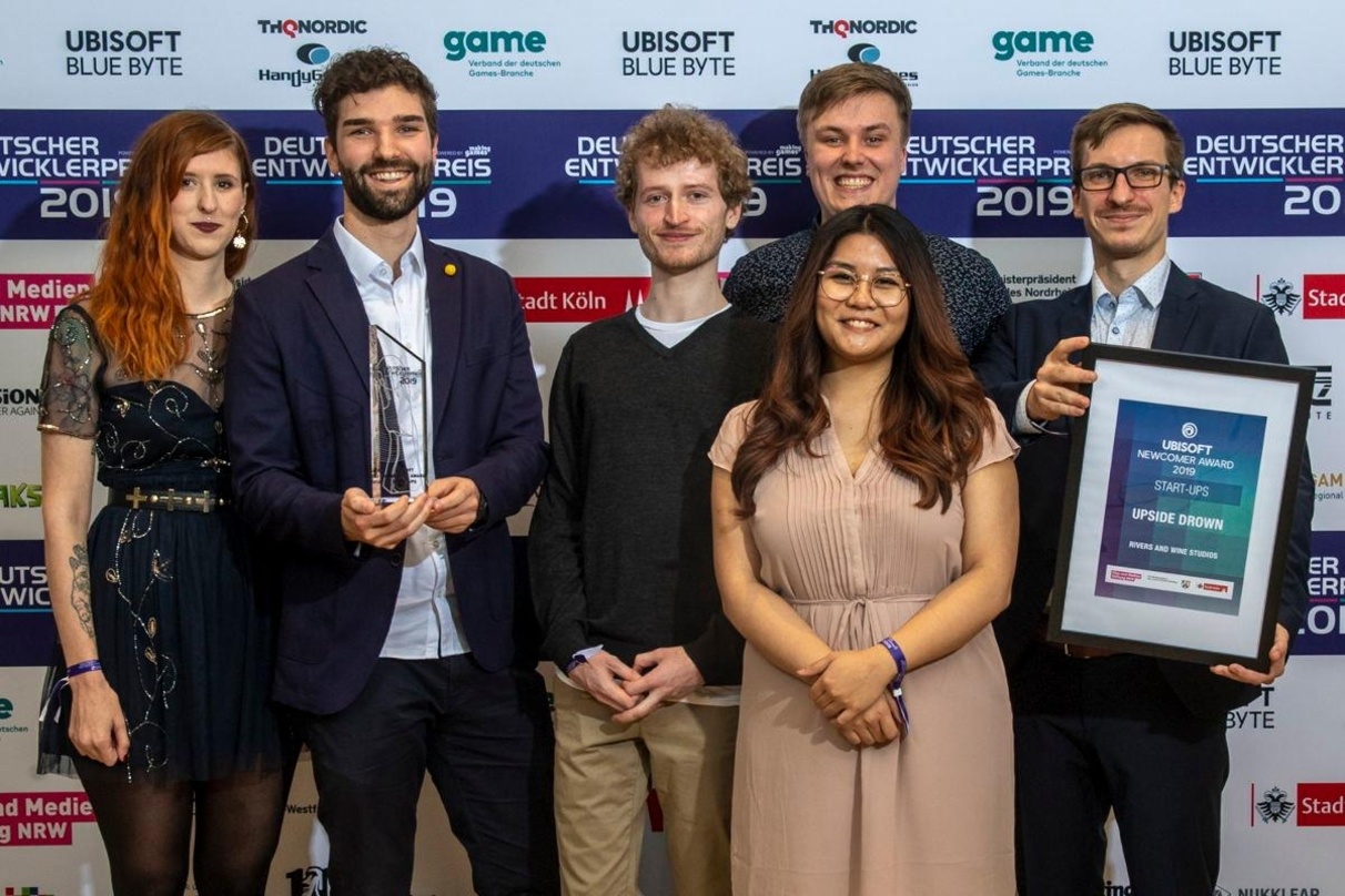 Rivers and Wine Studios gewann 2019 in der "Ubisoft Newcomer Start-Up"-Kategorien 