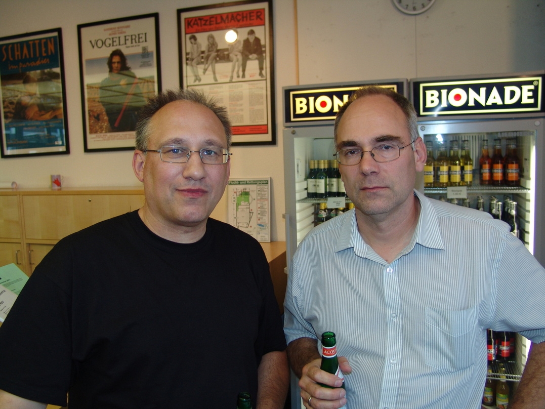 IVD-Aufsichtsrat Michael Schwerdtfeger (l.) mit Jörg Weinrich, IVD-Vorstand