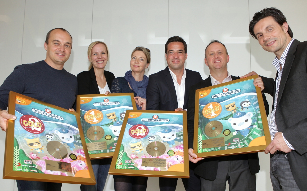 Brachten es gemeinsam zu Doppel-Gold: Europa, Super RTL und Silvergate