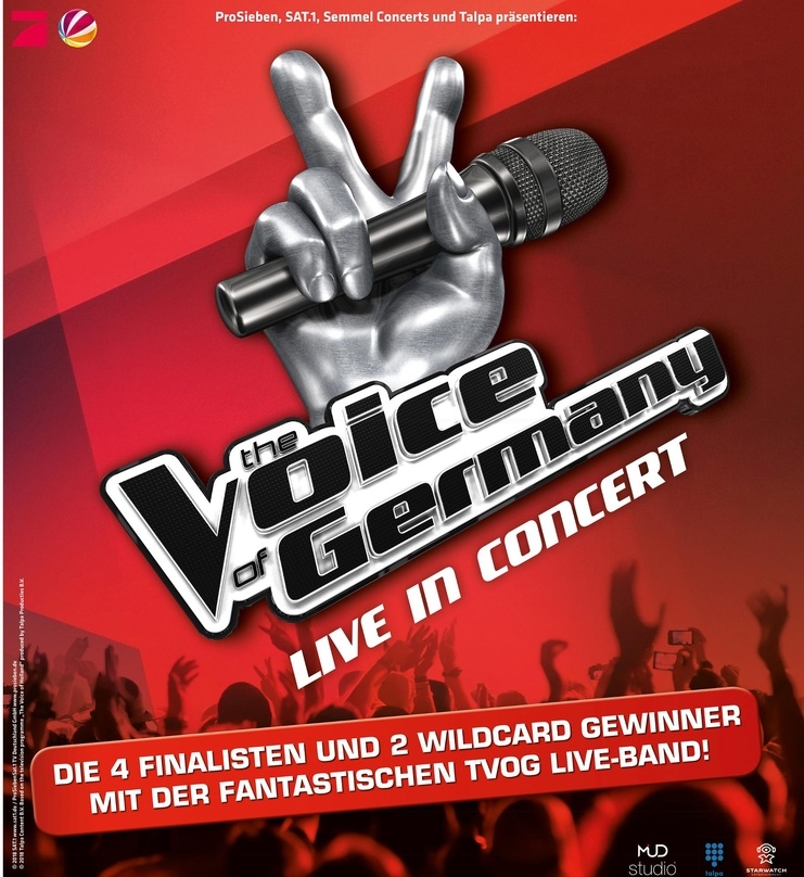 Macht dieses Mal erstmals in Wien Station: die Tour zu "The Voice Of Germany"