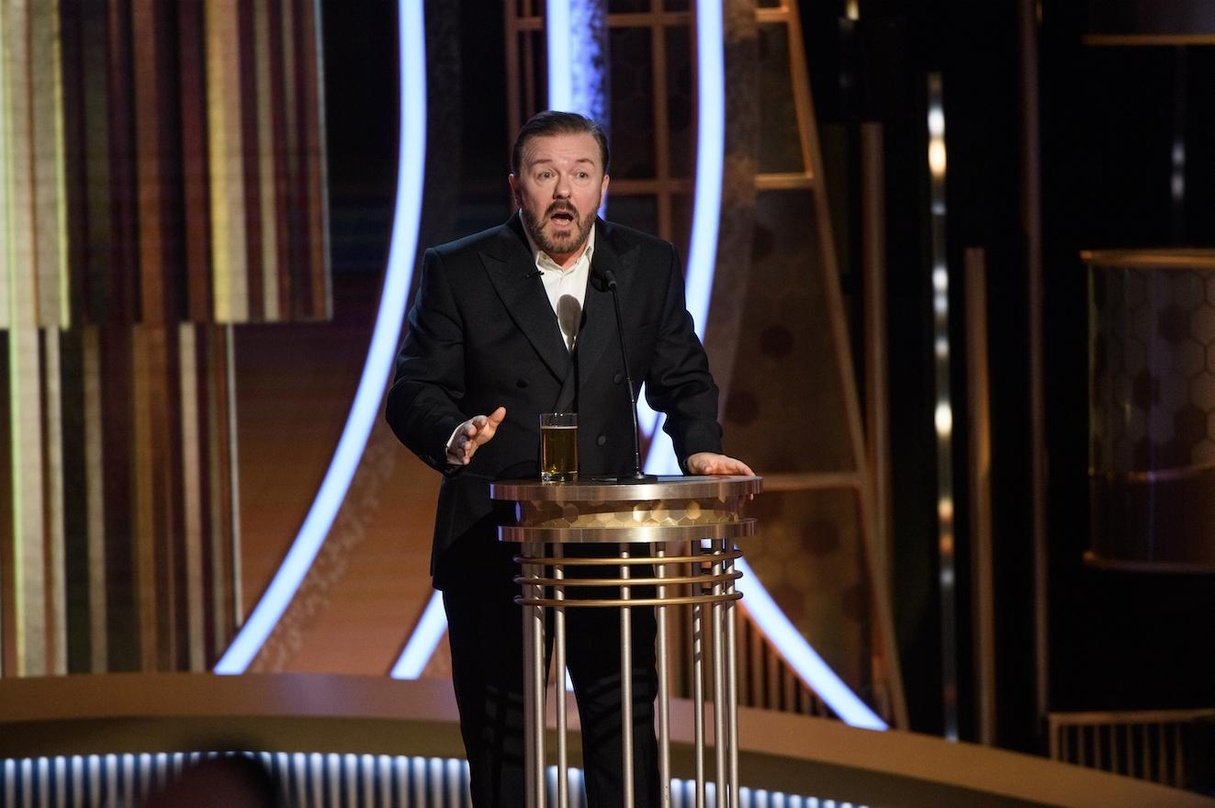 Wieder im Einsatz beim Golden Globe: Ricky Gervais