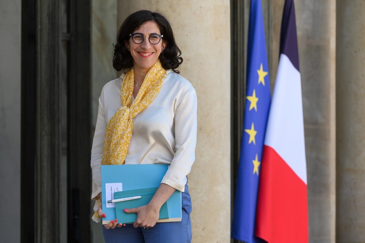 Die französische Kulturministerin Rima Abdul Malak 