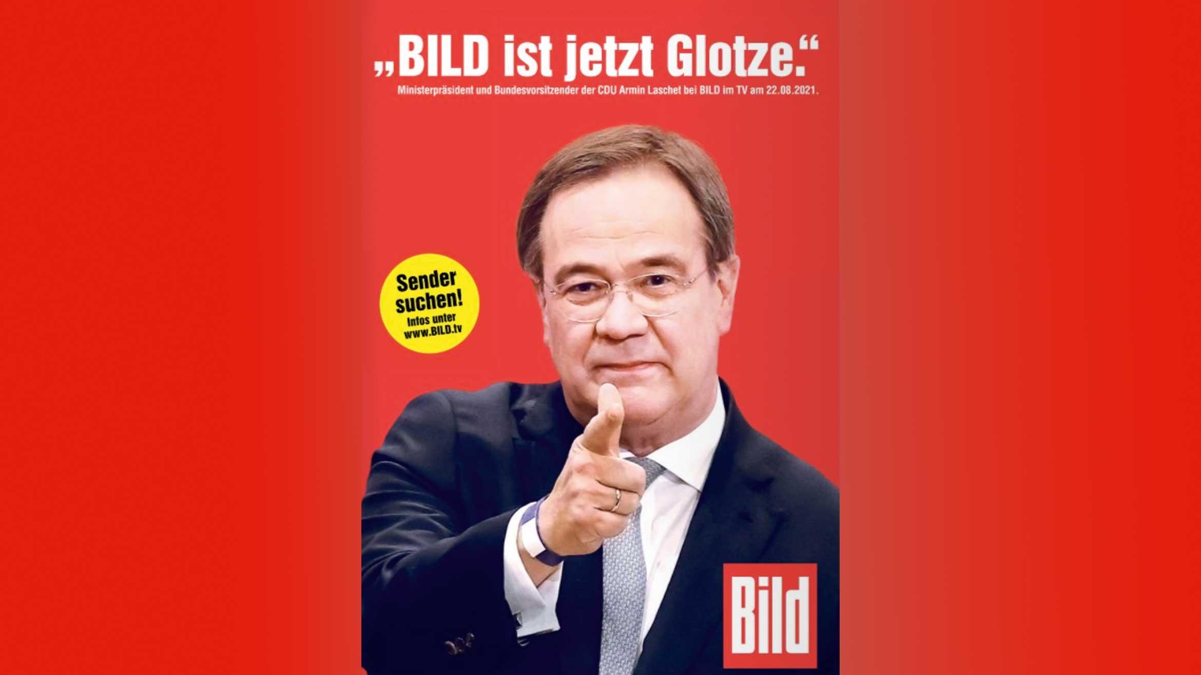 Die Bild hat ungefragt mit CDU-Kanzlerkandidat Armin Laschet geworben. Was sagt Medienrechtsexperte Christian Solmecke dazu? MEEDIA hat nachgefragt. 