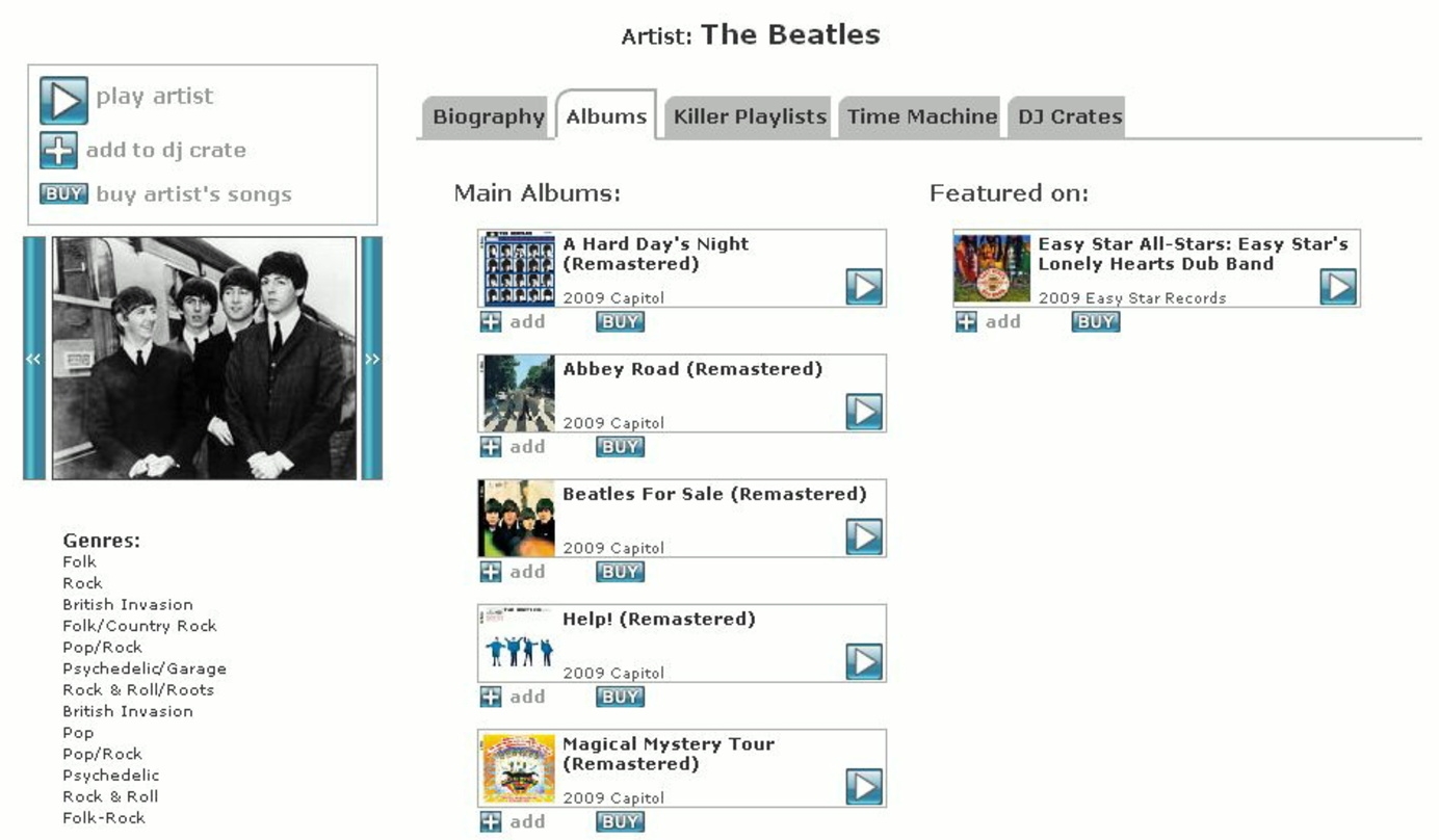 Bietet Beatles ohne Lizenz von EMI: Bluebeat.com