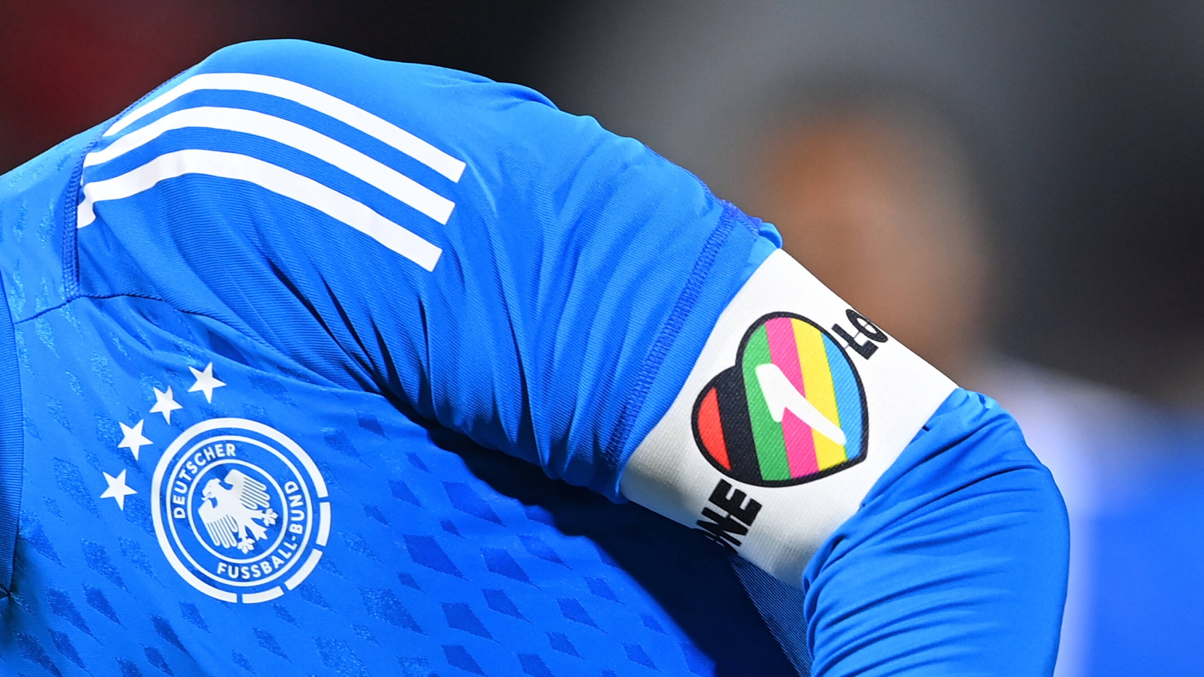 Die deutsche Nationalelf wollte bei der WM eine "One Love"-Kapitänsbinde tragen - 