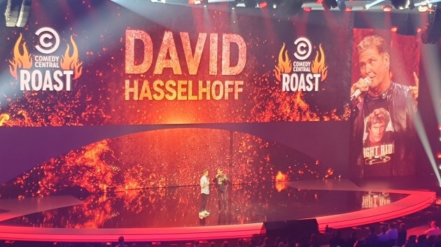 David Hasselhoff für Comedy Central bei den Screenforce Days 2019