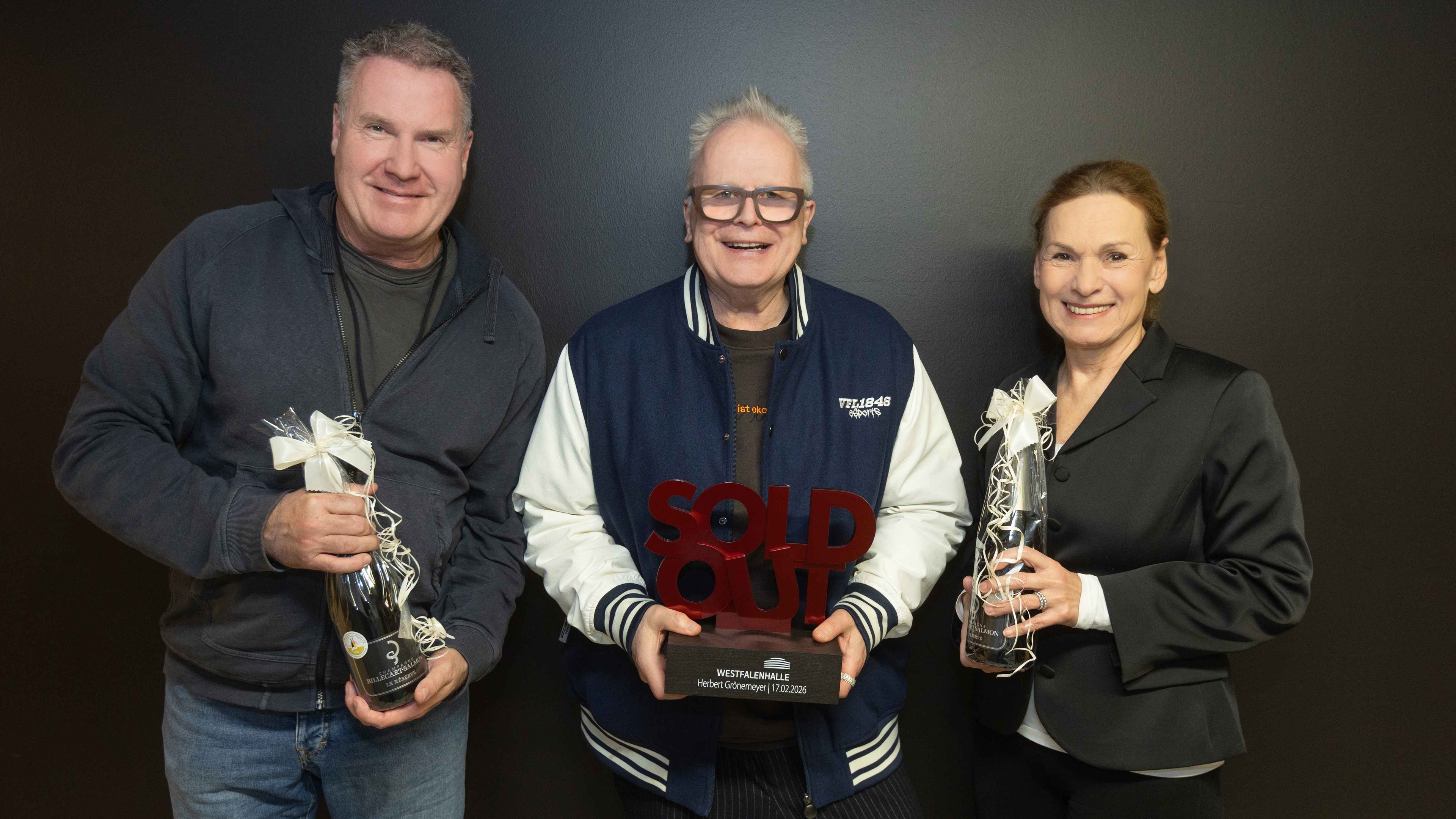 Westfalenhalle zeichnet Herbert Grönemeyer aus