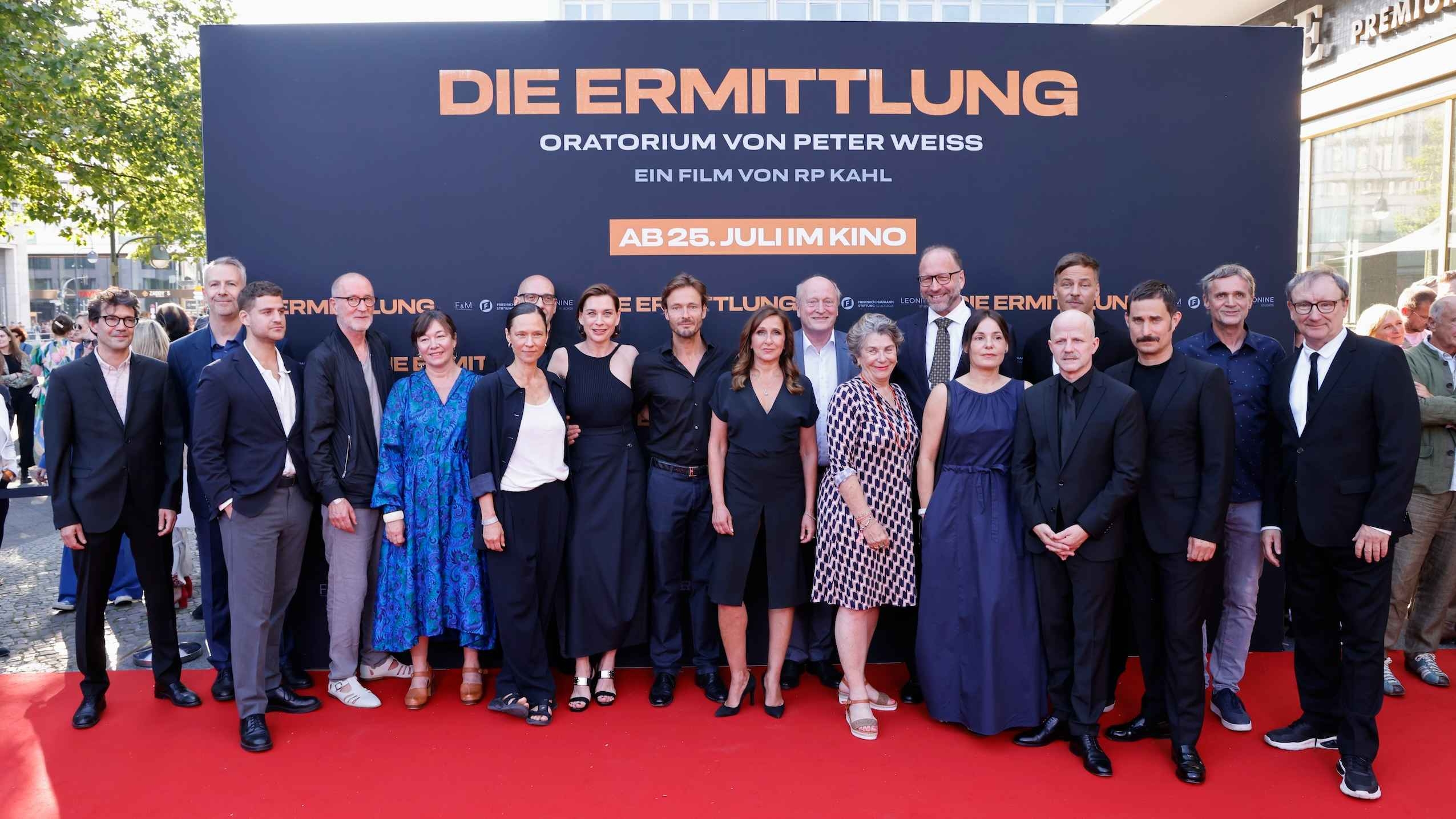 "Die Ermittlung" Berlin Premiere, Zoo Palast, 16. Juli.2024, Foto: Sebastian Gabsch