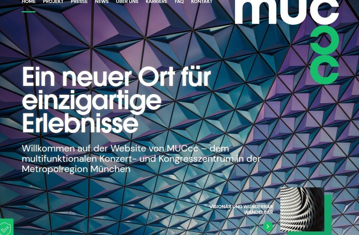 In Planung am Münchner Flughafen: das MUCcc
