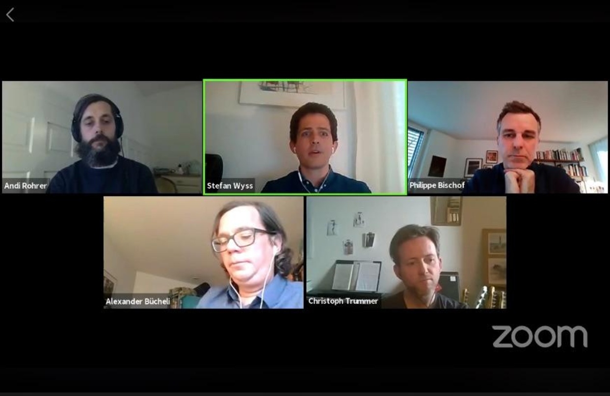 Diskutierten per Videokonferenz: die Teilnehmer des Online-Panels