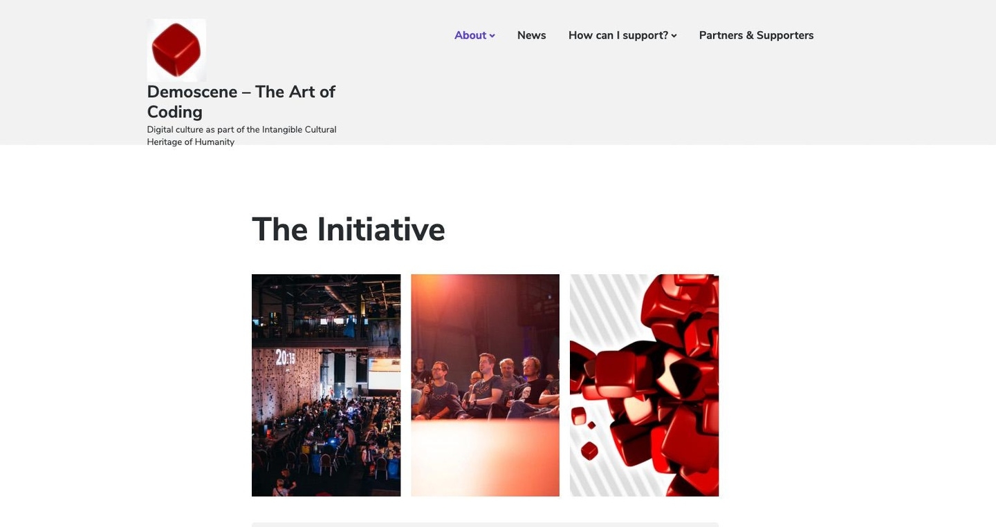 Im Internet informiert die Kampagne "Art of Coding" mit einer eigenen Website