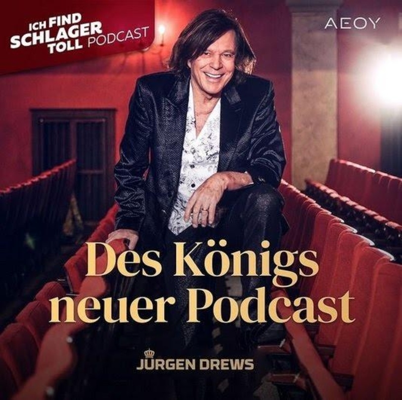 Blickt wöchentlich auf die Karriere des Sängers zurück: der Podcast von Jürgen Drews