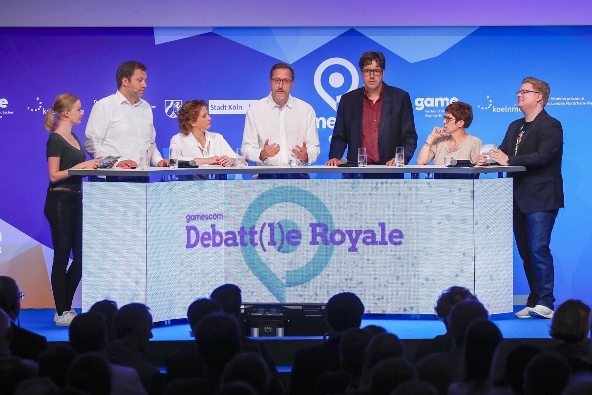 Der "Debatt(l)e Royale" auf dem gamescom congress 2018