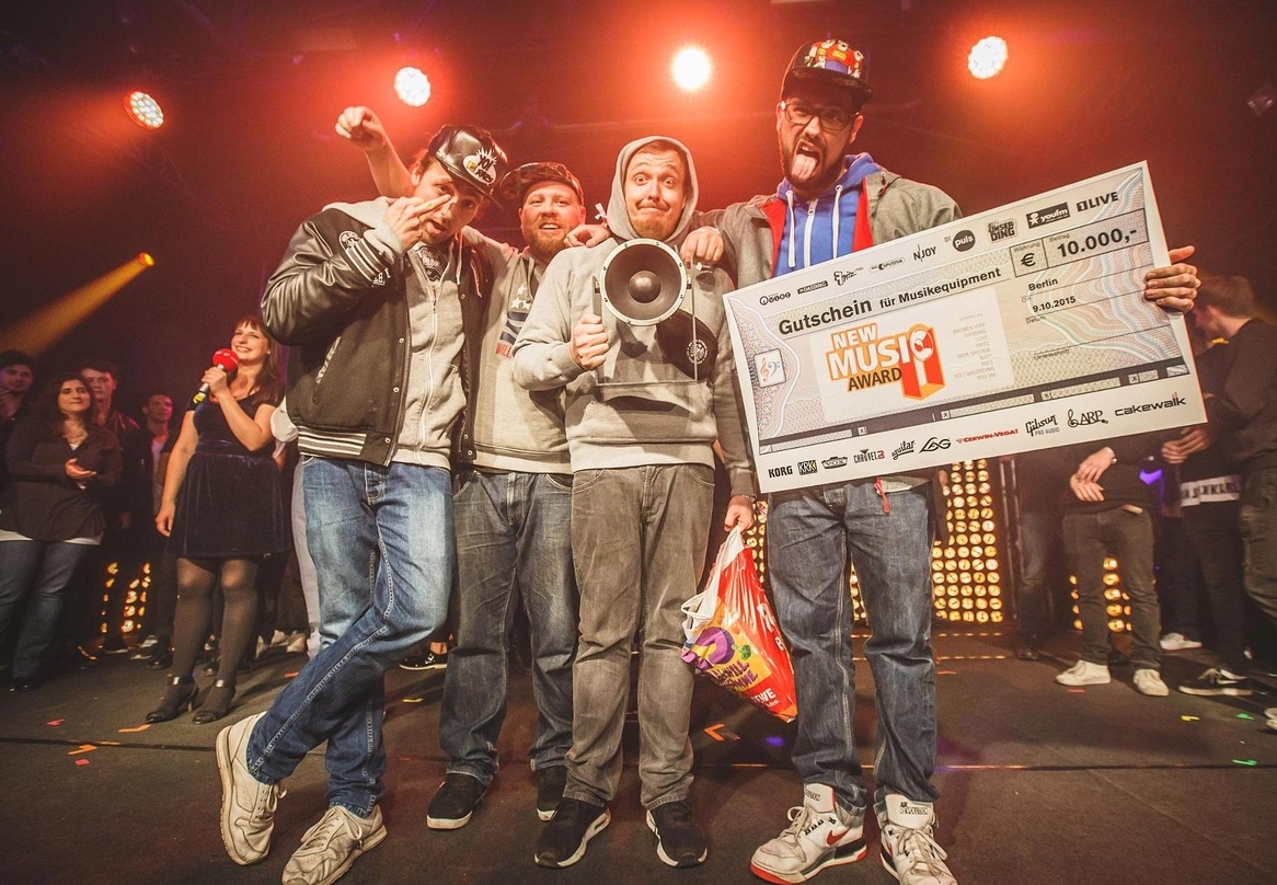 Gewannen 2015 den Award und 10.000 Euro für Musik-Equipment: Antilopen Gang