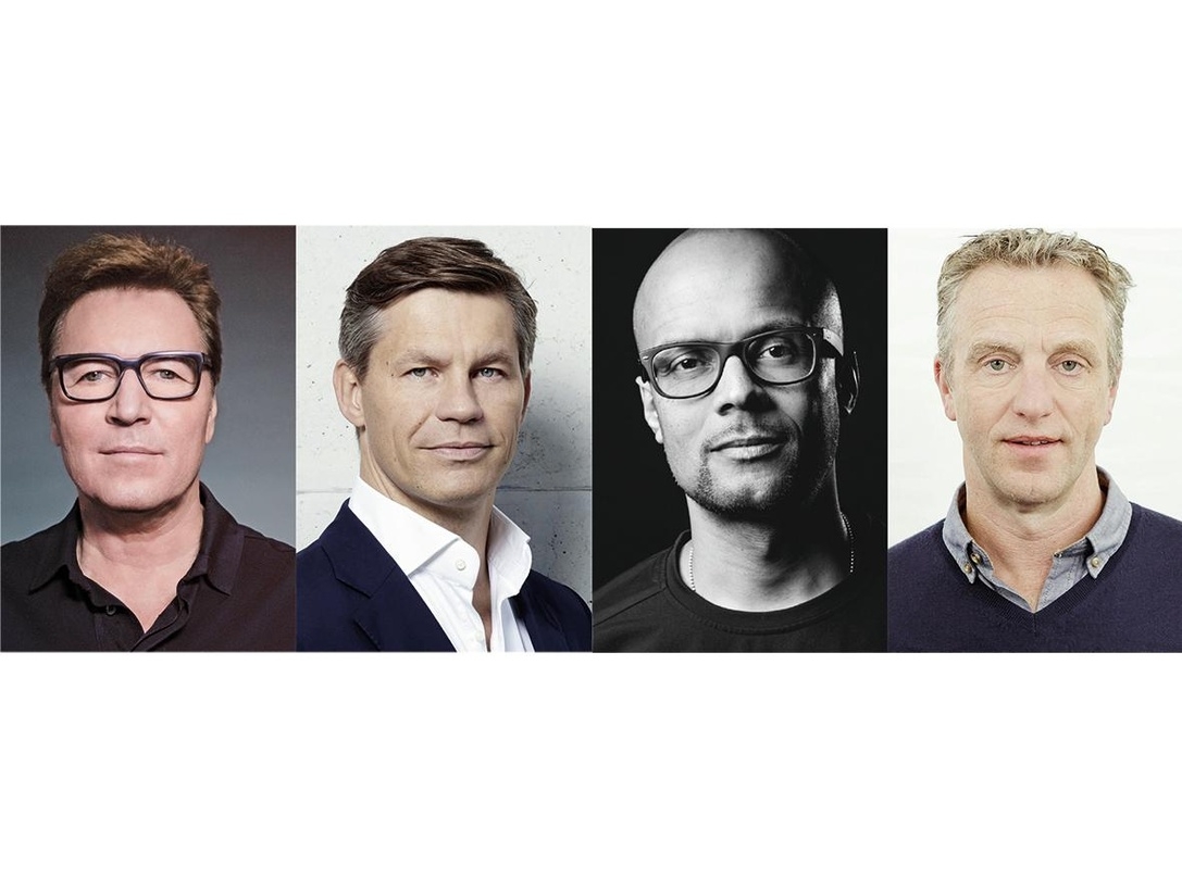 Analysieren die Marktentwicklung 2018 (von links): Bernd Dopp (Warner Music), Frank Briegmann (Universal Music), Patrick Mushatsi-Kareba (Sony Music) und Konrad von Löhneysen (Embassy Of Music)