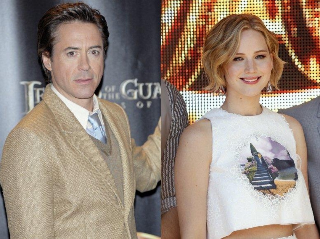 Publikumslieblinge: Robert Downey jr. und Jennifer Lawrence