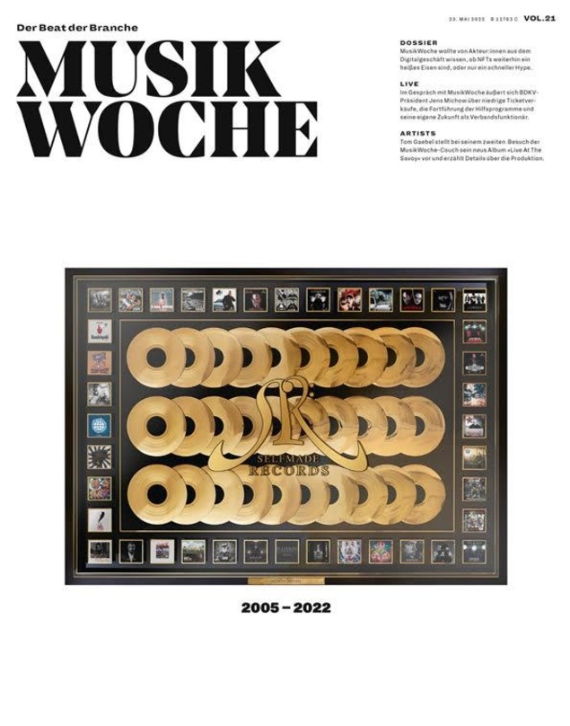 Die E-Paper-Ausgabe von MusikWoche Vol. 21 2022