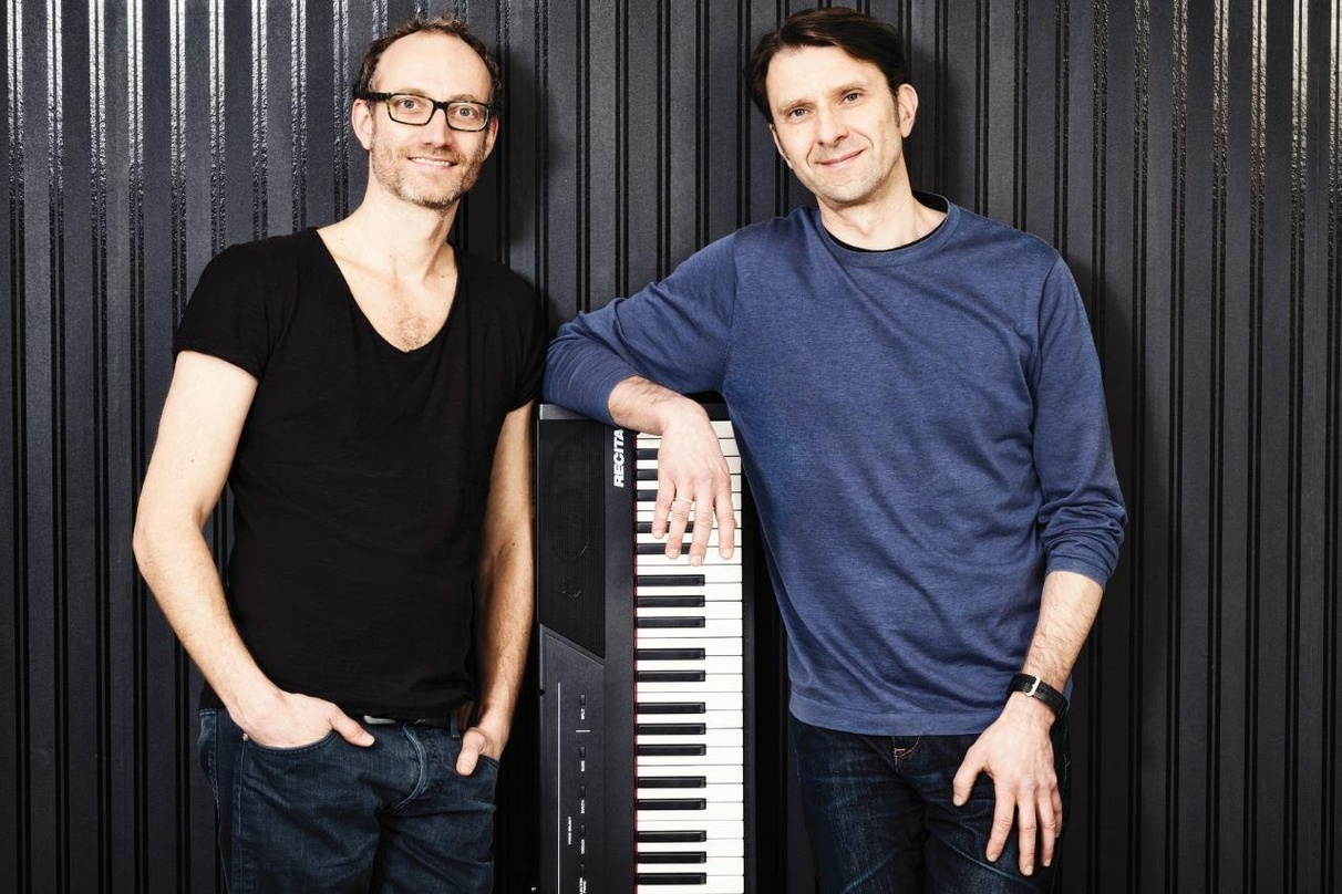 Freuen sich über eine Finanzspritze: Florian Plenge (links) und Stephan Schulz