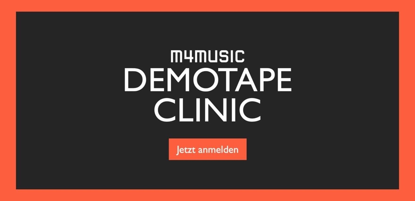 Soll 2022 wieder stattfinden: Demotape Clinic von m4music
