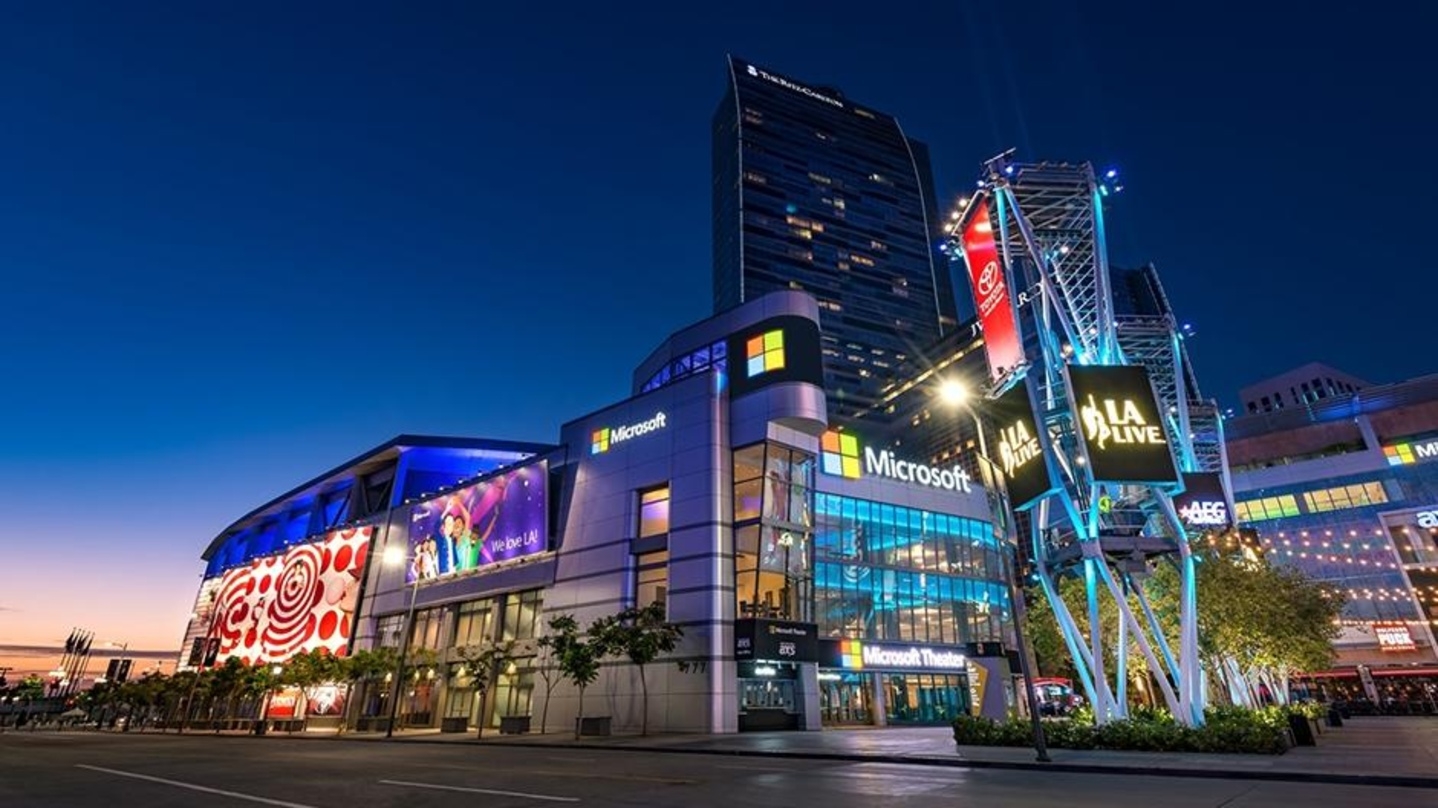 Das Microsoft Theater in Los Angeles