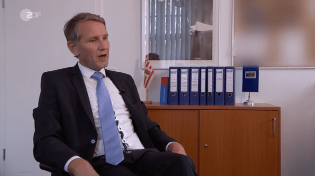AfD-Politiker Björn Höcke im ZDF-Interview