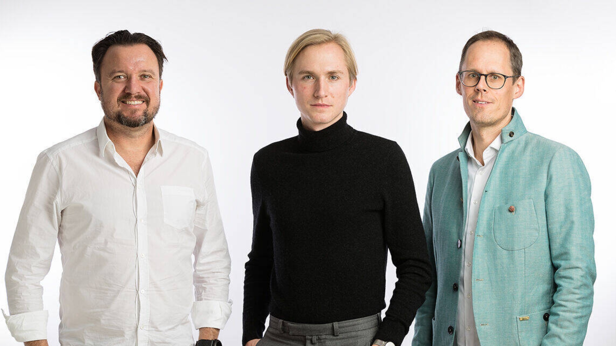 Das Trio der Chefetage (v.l.): André Soulier, Marco Alber und Raphael Hahn –