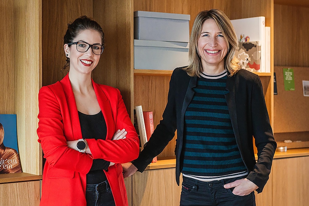 Die Geschäftsführerinnen von AlwaysOn: Sarah Kübler und Nina Peters 