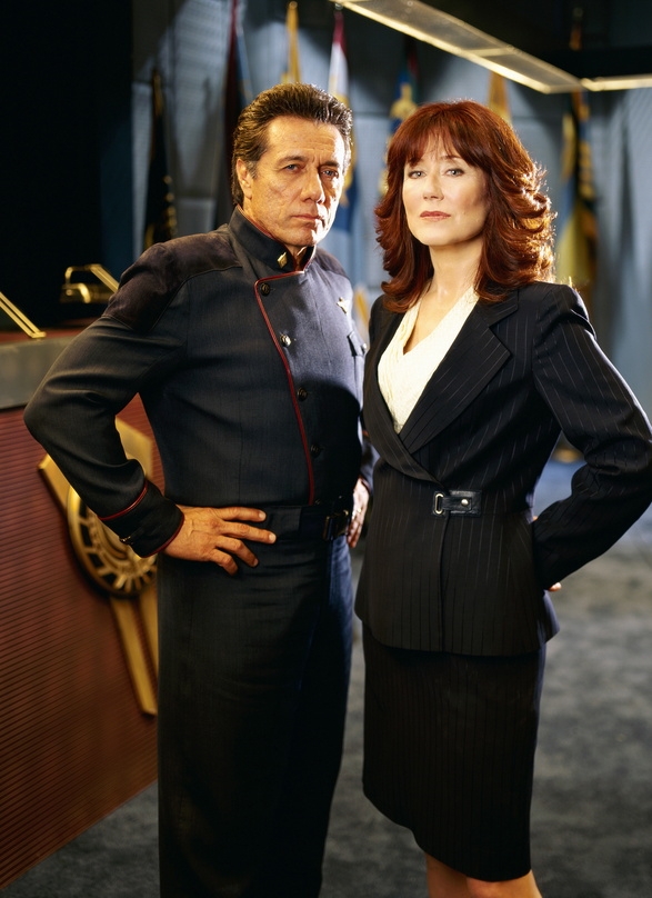 Zuletzt als Serie mit Edward James Olmos und Mary McDonnell im Fernsehen: "Battlestar Galactica"
