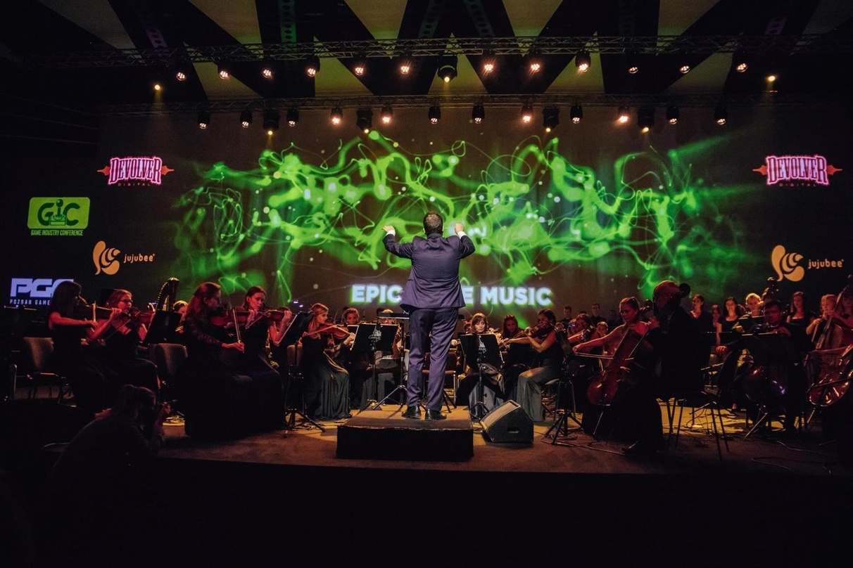 Das Epic Game Music Konerzert wurde 2018 von dem CoOperate Symphonieorchester und dem AMU Akademiechor in Earth Hall performt.