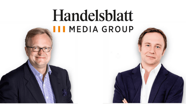 Oliver Voigt (l.) und Gerrit Schumann bilden die Doppelspitze bei der Handelsblatt Media Group
