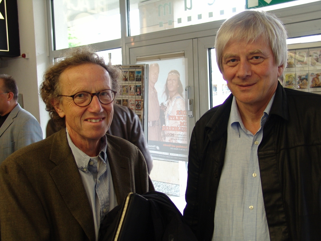 Jean Hermsen (l.) mit Günter Winkler, beide IVD-Aufsichtsrat