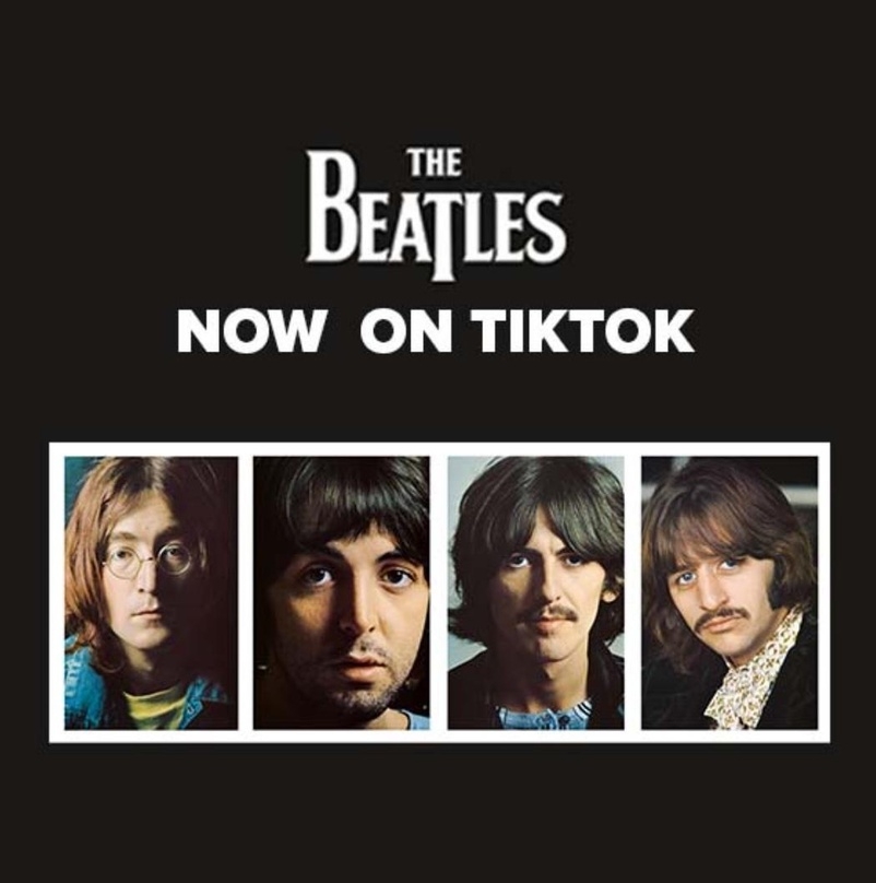 Sind nun mit 36 Songs bei TikTok dabei: die Beatles