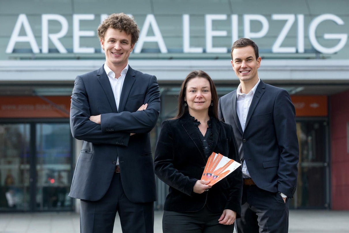 Legen gute Zahlen vor: das ZSL-Management mit (von links) Matthias Kölmel, Iris Rackwitz und Philipp Franke