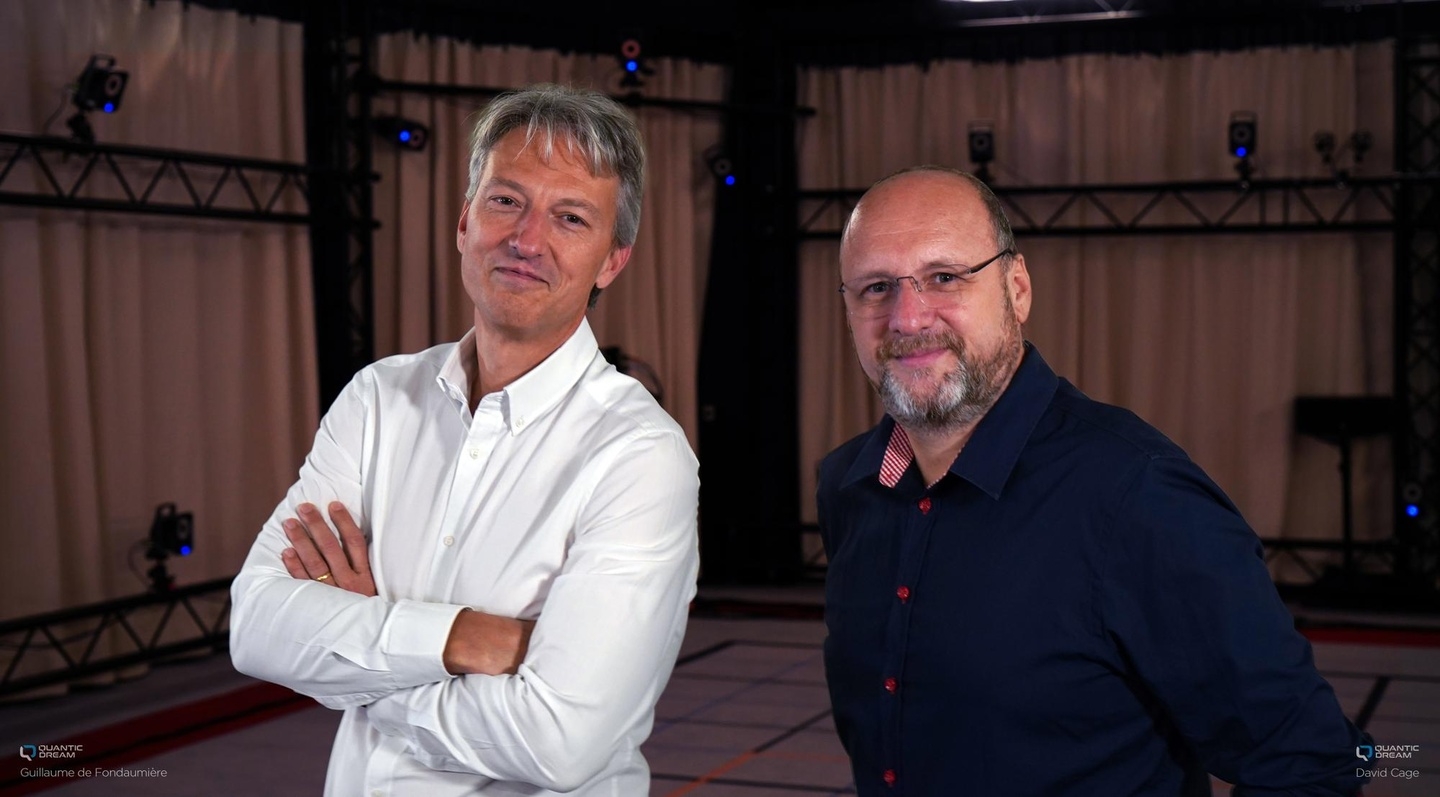 Guillaume de Fondaumière (links) und David Cage (rechts) leiten Quantic Dream. Das Unternehmen ist heute von NetEase Games übernommen worden.