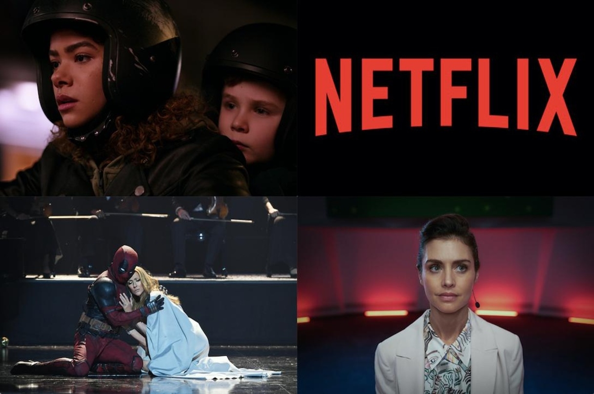 Erfolge auf Netflix: "Ginny & Georgia" (l.o.), "Deadpool 2" (l.u.) und "The One" (r.u.)
