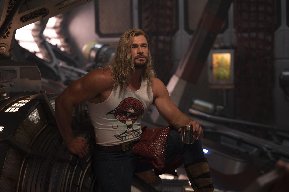 Der Marvel-Hit "Thor: Love and Thunder" war einer von lediglich 18 US-Langfilmen, die zwischen 1. Juli und 30. September neu in den deutschen Kinos anliefen