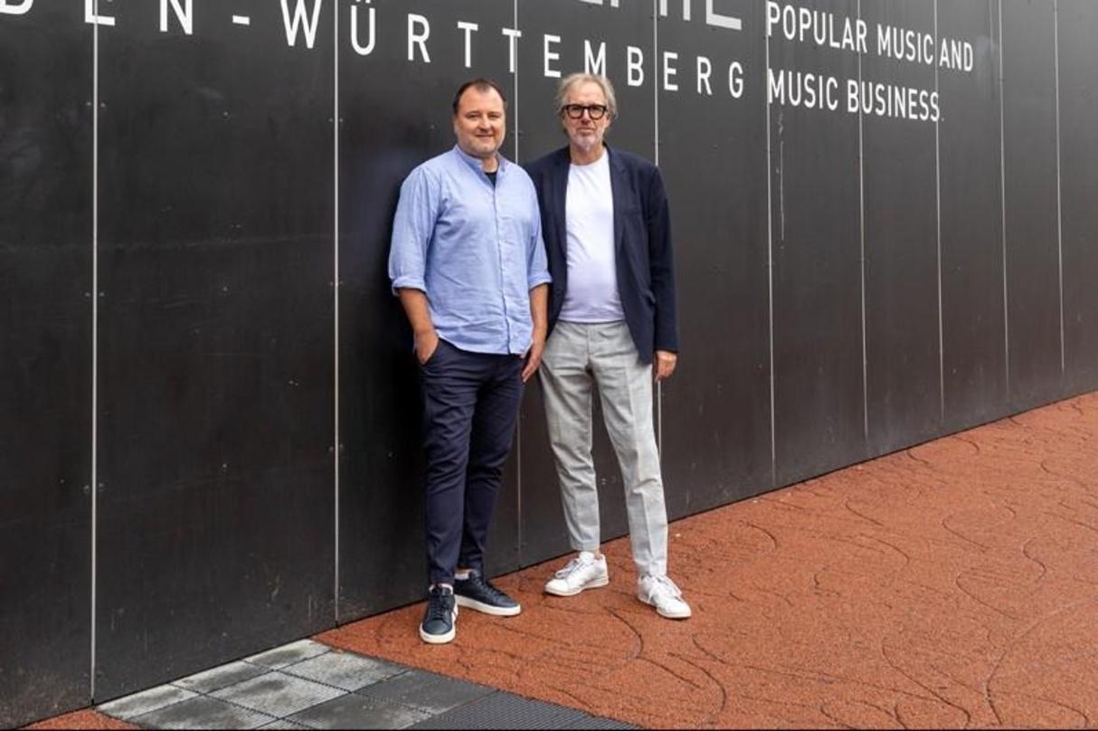 Bilden derzeit die Doppelspitze der Popakademie: Michael Herberger und Udo Dahmen