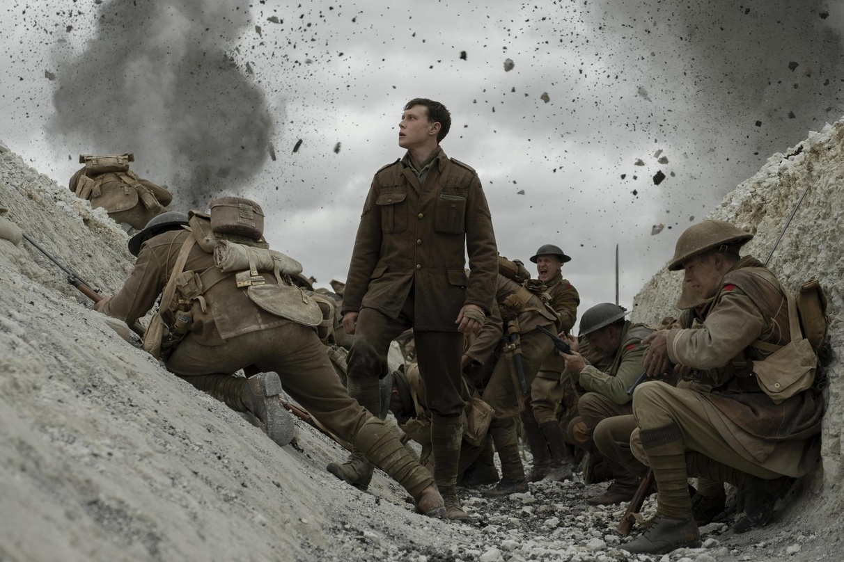 Die neue Nummer eins der britischen Kinocharts: Sam Mendes' "1917"