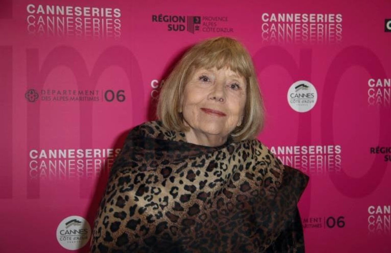 Diana Rigg 2019 beim Festival Canneseries